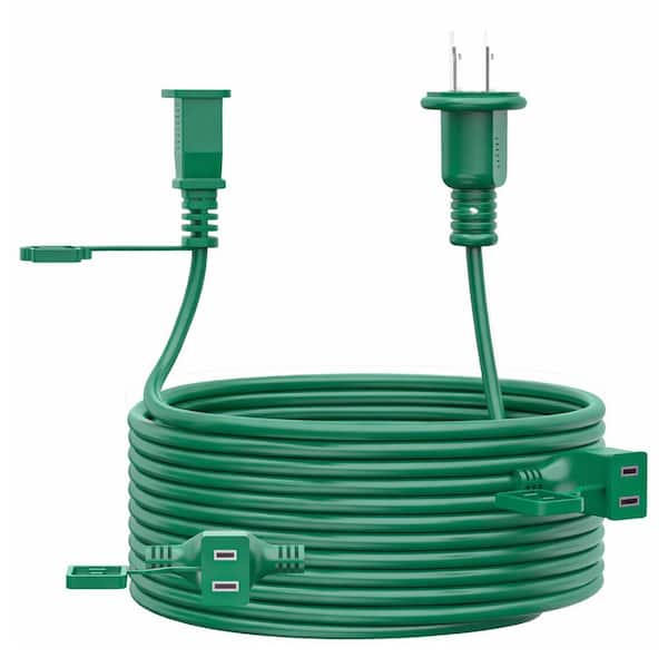 25 ft. 1000W 16-Gauge 1-Conductor Outdoor Rated Braided Extension