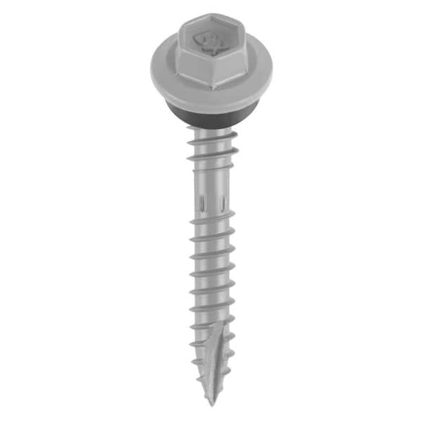 Teks #12 x 1 in. Steel External Hex Head Washer Sharp Point Elite