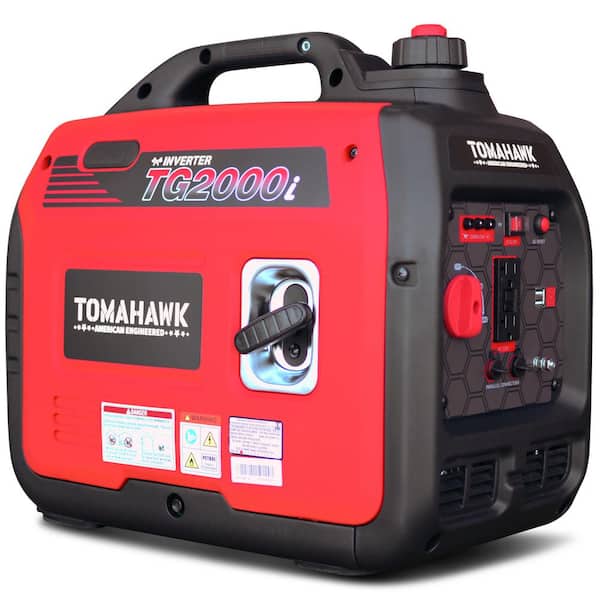 2000-Watt Gas Powered Recoil Start Inverter Generator with 2.5 HP Engine