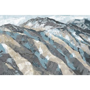 "The Blue Gem" by Marmont Hill Unframed Canvas Nature Art Print 30 in. x 45 in.