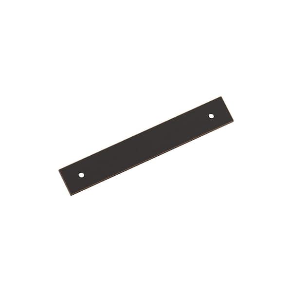 Amerock Ladera 5-1/16 in. Center-to-Center Rectangle Oil-Rubbed Bronze Pull Cabinet Backplate