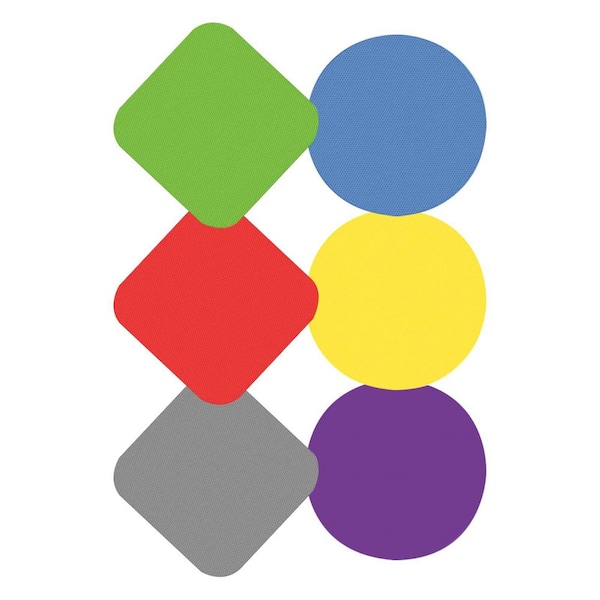 6 Piece Rubber Bottle Opener Non-slip Gripper Pads with Multifunctional Use for Elderly and Weak Hands