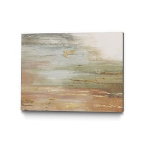 20 in. x 16 in. "Gold & Blush Coast" by PI Studio Wall Art