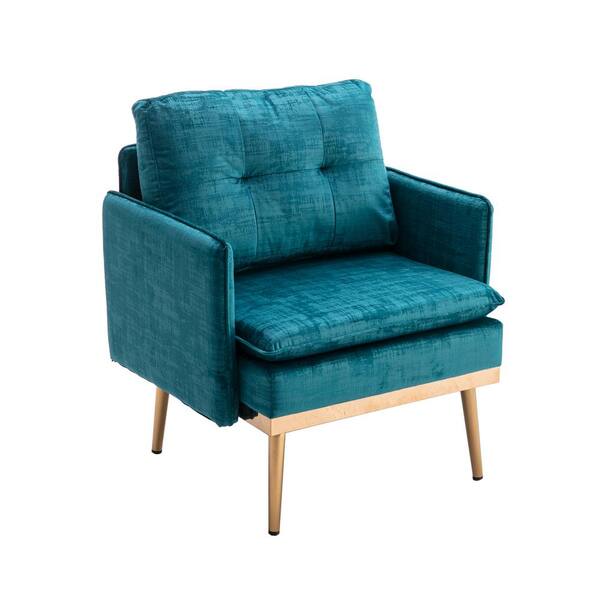 aisword Teal Chaise Lounge Chair / Accent Chair