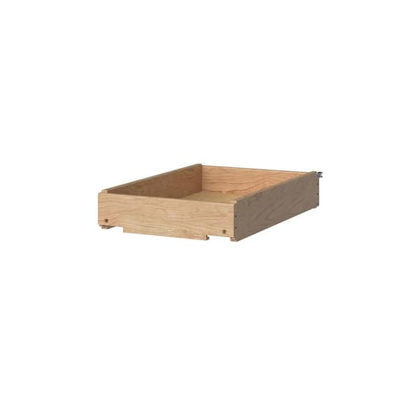 SIMPLY WOODMARK PRO Shaker Partial Overlay 13.75 in. W x 21 in. D x 3.5 in. H Roll Out Tray