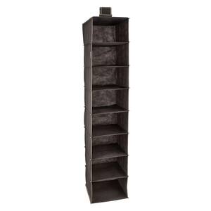 Whitmor 69 in. H 36-Pair Gunmetal Metal Hanging Shoe Organizer