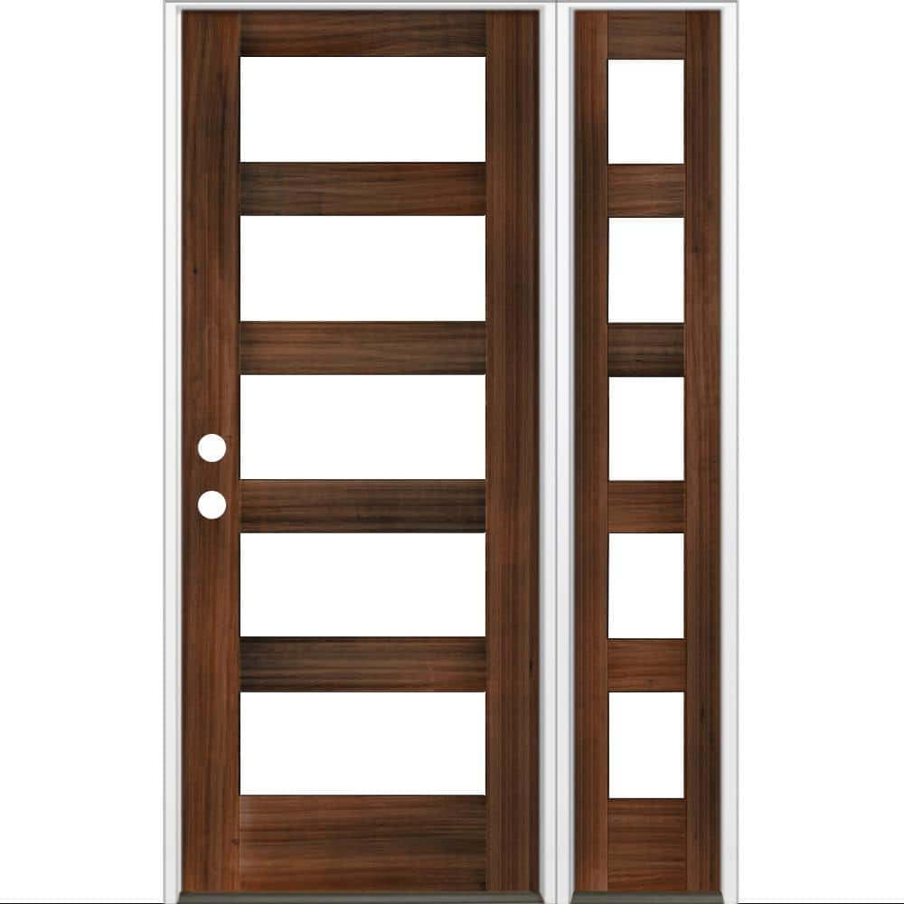Reviews for Krosswood Doors 46 in. x 80 in. Modern Hemlock RightHand