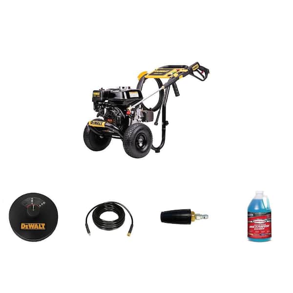 3600 PSI 2.5 GPM Gas Pressure Washer GX200, 18 in. Surf Cleaner, 50 ft. Hose, Turbo Nozzle, Cleaner