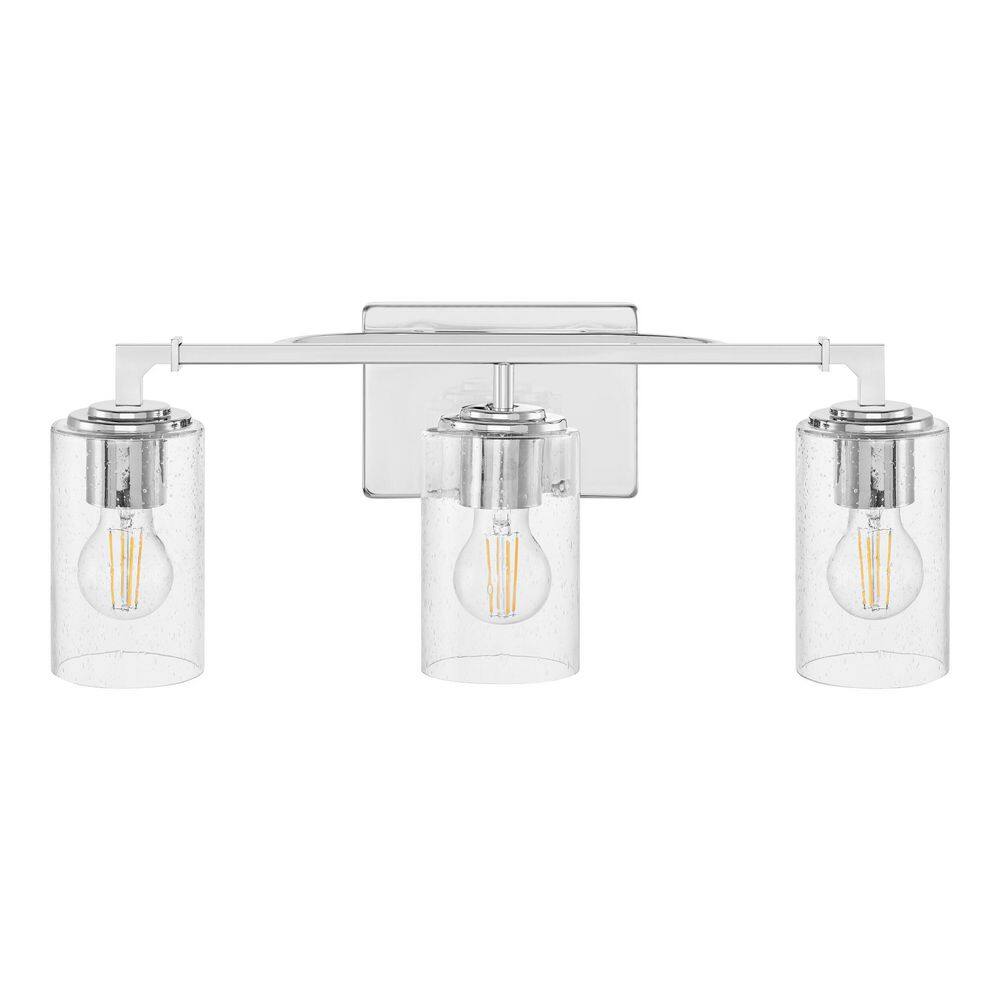 Home Decorators Collection Helenwood 21.75 in. 3-Light Chrome Bathroom ...