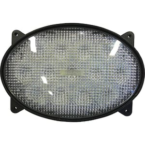 TIGERLIGHTS 12-Volt LED Round Headlight For John Deere 6105M
