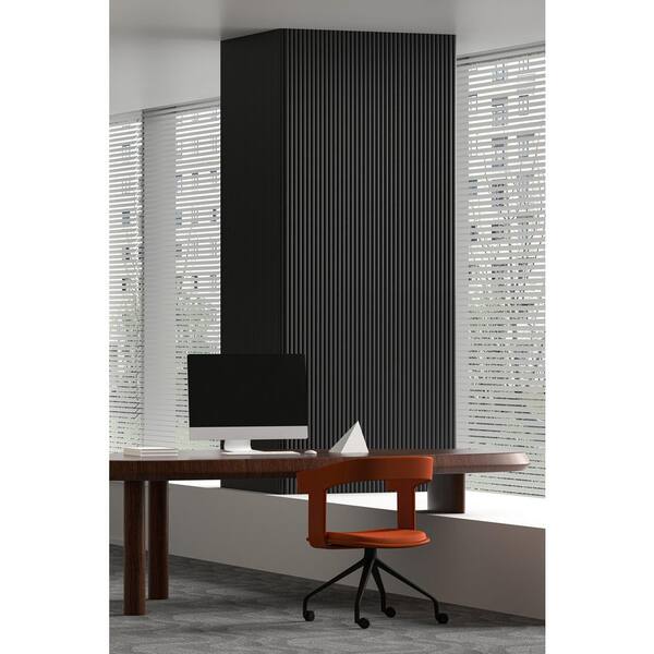 Ejoy 104 in. x 11.8 in. x 0.47 in. Wood Flex Half Circle Multi
