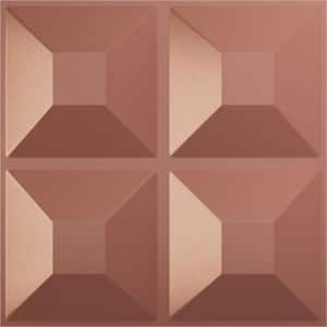 11-7/8 in. W x 11-7/8 in. H Swindon EnduraWall Decorative 3D Wall Panel, Champagne Pink (12-Pack for 11.76 Sq.Ft.)
