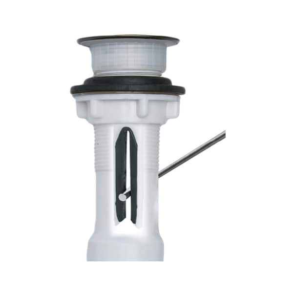 PF WaterWorks 2-in-1 EasyPOPUP Flexible Plastic Pop-Up Drain