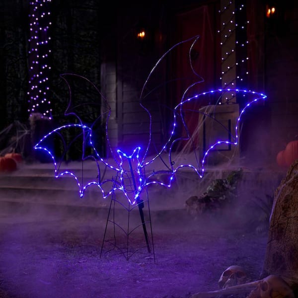 5.5 ft. Halloween Classics LED Bat Silhouette Y6