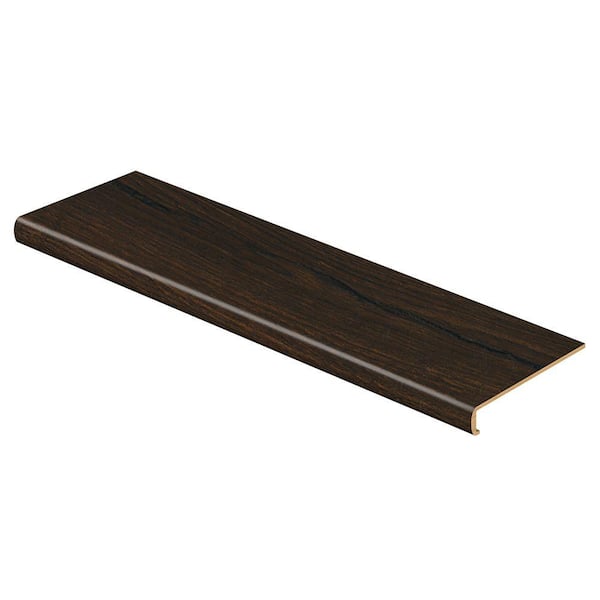 Cap A Tread Vintage Tobacco Oak 2-3/16 in. T x 12-1/8 in. W x 47 in. L Laminate to Cover Stairs 1-1/8 in. to 1-3/4 in. Thick