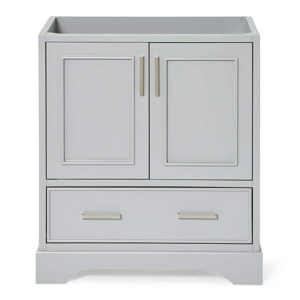 Stafford 30 in. W x 21.5 in. D x 34.5 in. H Bath Vanity Cabinet without Top in Gray price history on PriceWatchPro