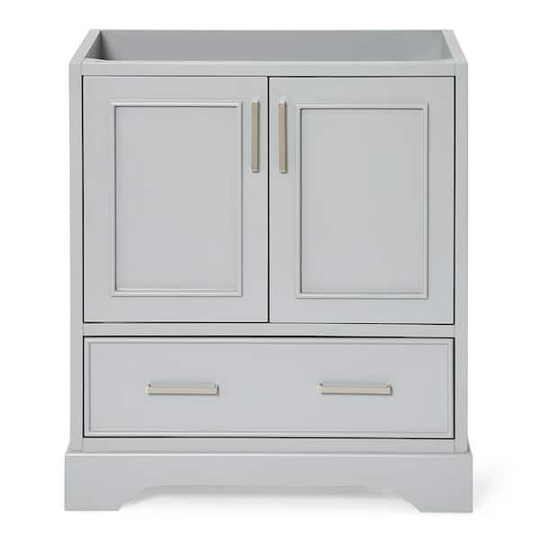 Stafford 30 in. W x 21.5 in. D x 34.5 in. H Bath Vanity Cabinet without Top in Grey