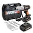 POWER SHARE 20-Volt Switchdriver Cordless 1/4 in. Drill and Driver with 67-Piece Accessory Kit