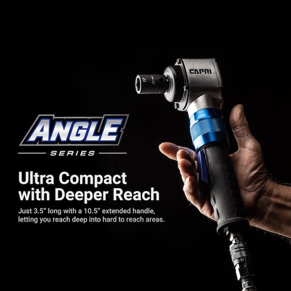 Capri Tools CP33100 415 ft. lbs. 3/8 in. Air Angle Impact Wrench - 2