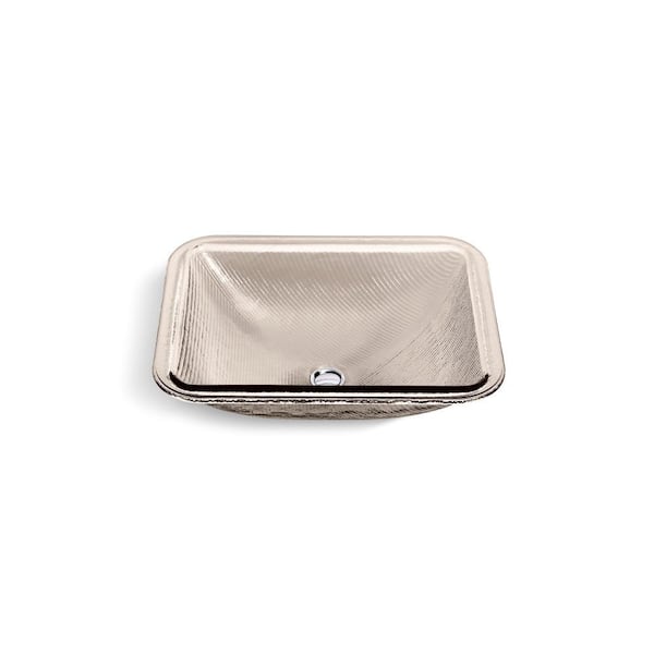 KOHLER Yepsen Glass Undermount Bathroom Sink in Translucent Doe