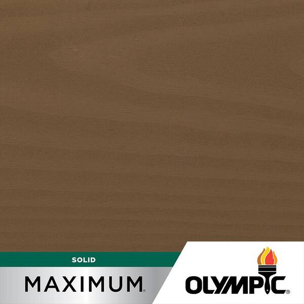 Olympic Maximum 5 gal SC1077 Smoky Suede Solid Color Exterior Stain