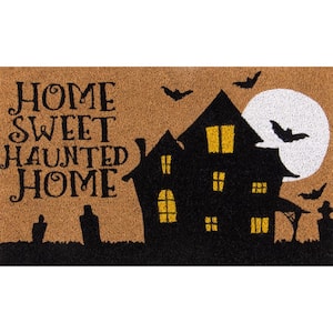 Home Sweet Haunted Home 18 in. x 30 in. Coir Doormat