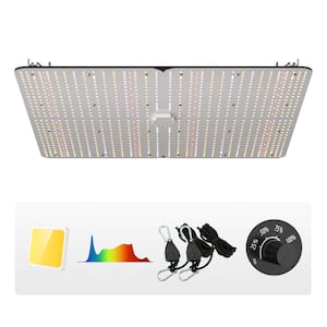 SVOPES 200 W LED Growth Light, Full Spectrum Adjustable, Samsung