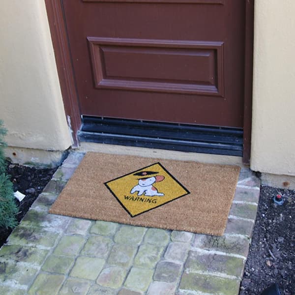Beware of Dog 30 in. x 18 in. Door Mat