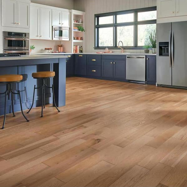 Hydropel Natural Hickory 7/16 in. T x 5 in. W Waterproof Click Lock Engineered Hardwood Flooring (22.6 sq.ft./ctn)