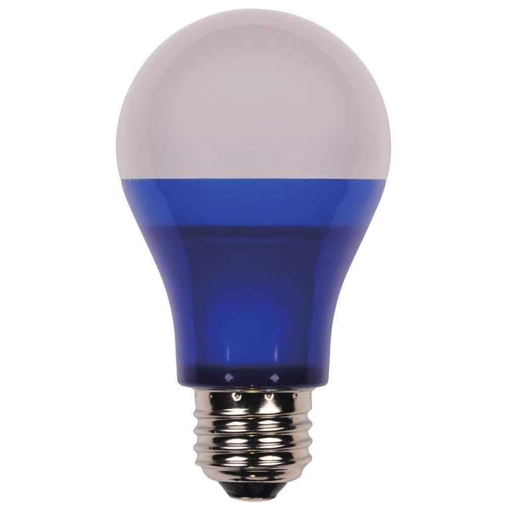 Westinghouse 40-Watt Equivalent Blue Omni A19 LED Party Light Bulb