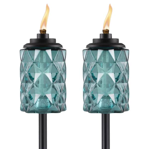 65 in. Easy Install Torch Topaz Blue (2-Pack)
