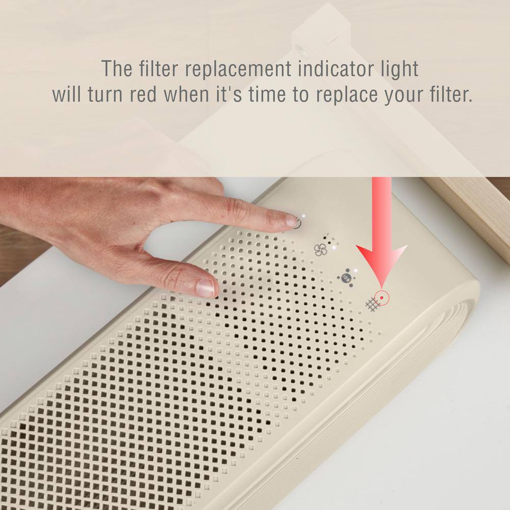 Medium Room White HEPA Air Purifier Replacement Filter