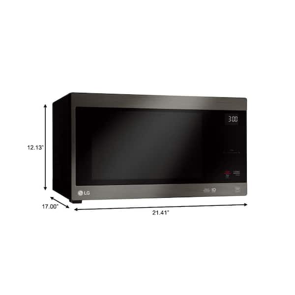 LG LMC1575ST: 1.5 cu. ft. NeoChef™ Countertop Microwave with Smart