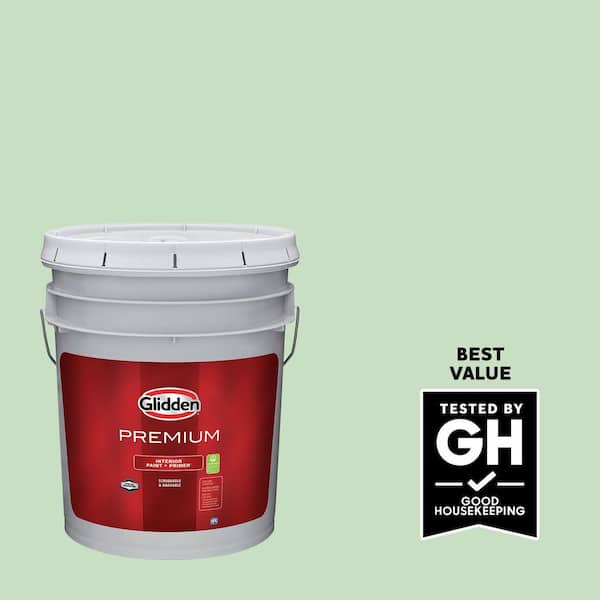 Glidden Premium 5 gal. PPG1131-3 Dreamcatcher Semi-Gloss Interior Latex Paint