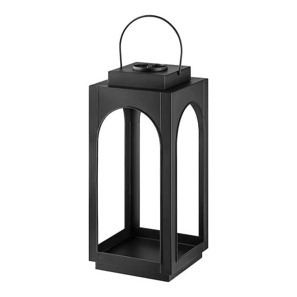 7.87 x 17.72 In. Metal SOLAR Lantern