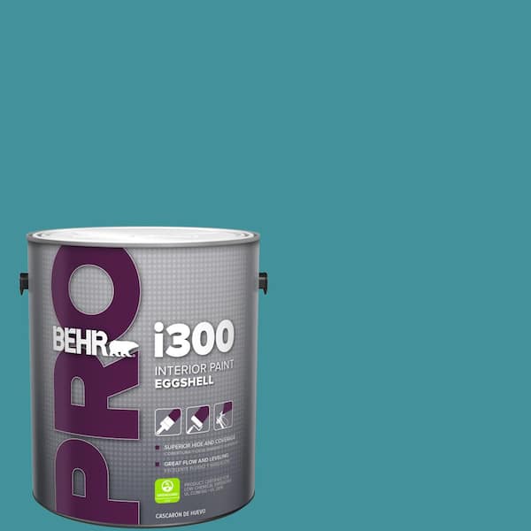 BEHR PRO 1 gal. #520D-6 Lagoon Eggshell Interior Paint
