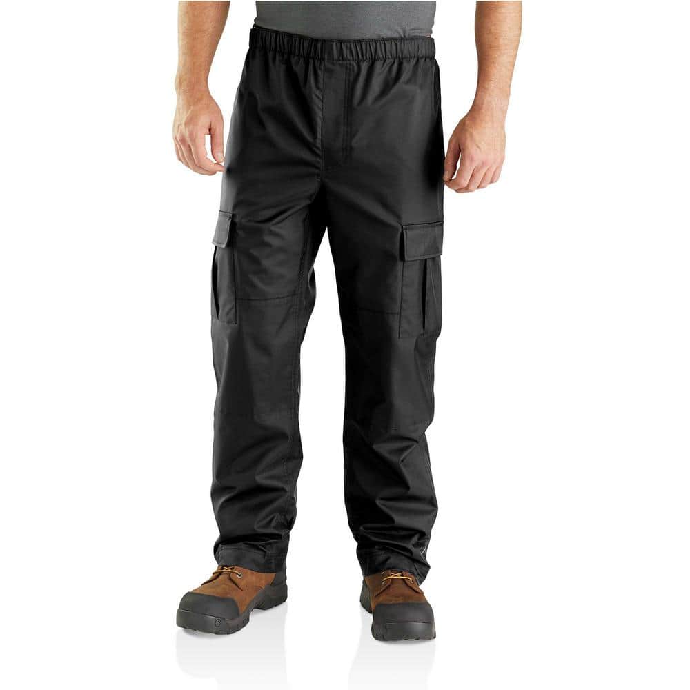 Carhartt Men's Medium Black Nylon Dry Harbor Pant 103507-001 - The Home  Depot