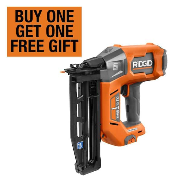 18V Brushless Cordless 16-Gauge 2-1/2 in. Straight Finish Nailer (Tool only)