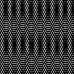 Colmena Hex Matte Carbon 11-1/2 in. x 11-5/8 in. Porcelain Mosaic Tile (4.75 sq. ft./Case)