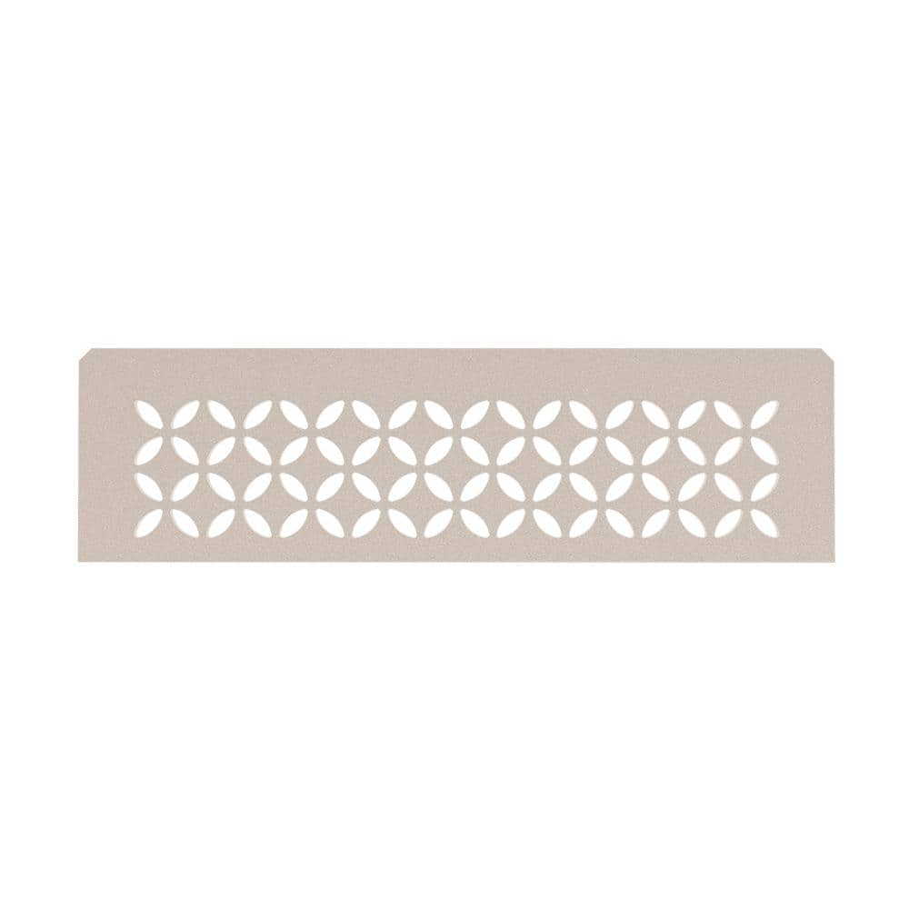 Shelf-N Cream Coated Aluminum Floral Niche Shelf price history on PriceWatchPro