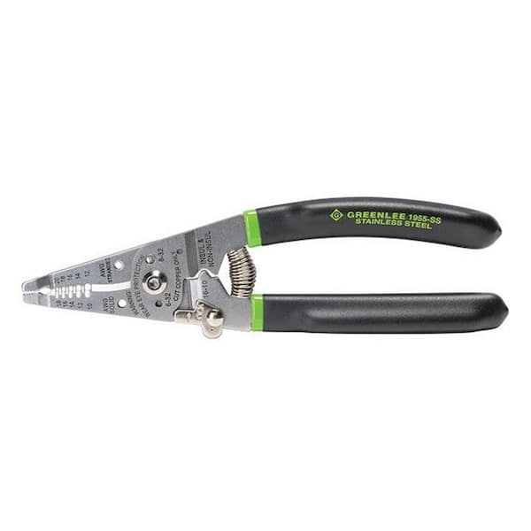 Greenlee Pro Stainless Wire Stripper, Cutter, and Crimper