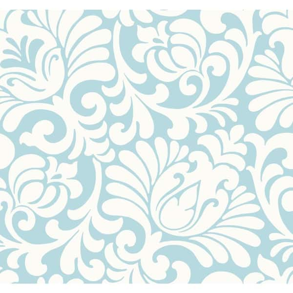 York Wallcoverings Tulip Damask Wallpaper