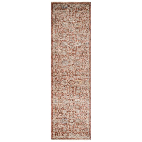 Albany Pink 3 ft. x 10 ft.  Oriental Runner Rug