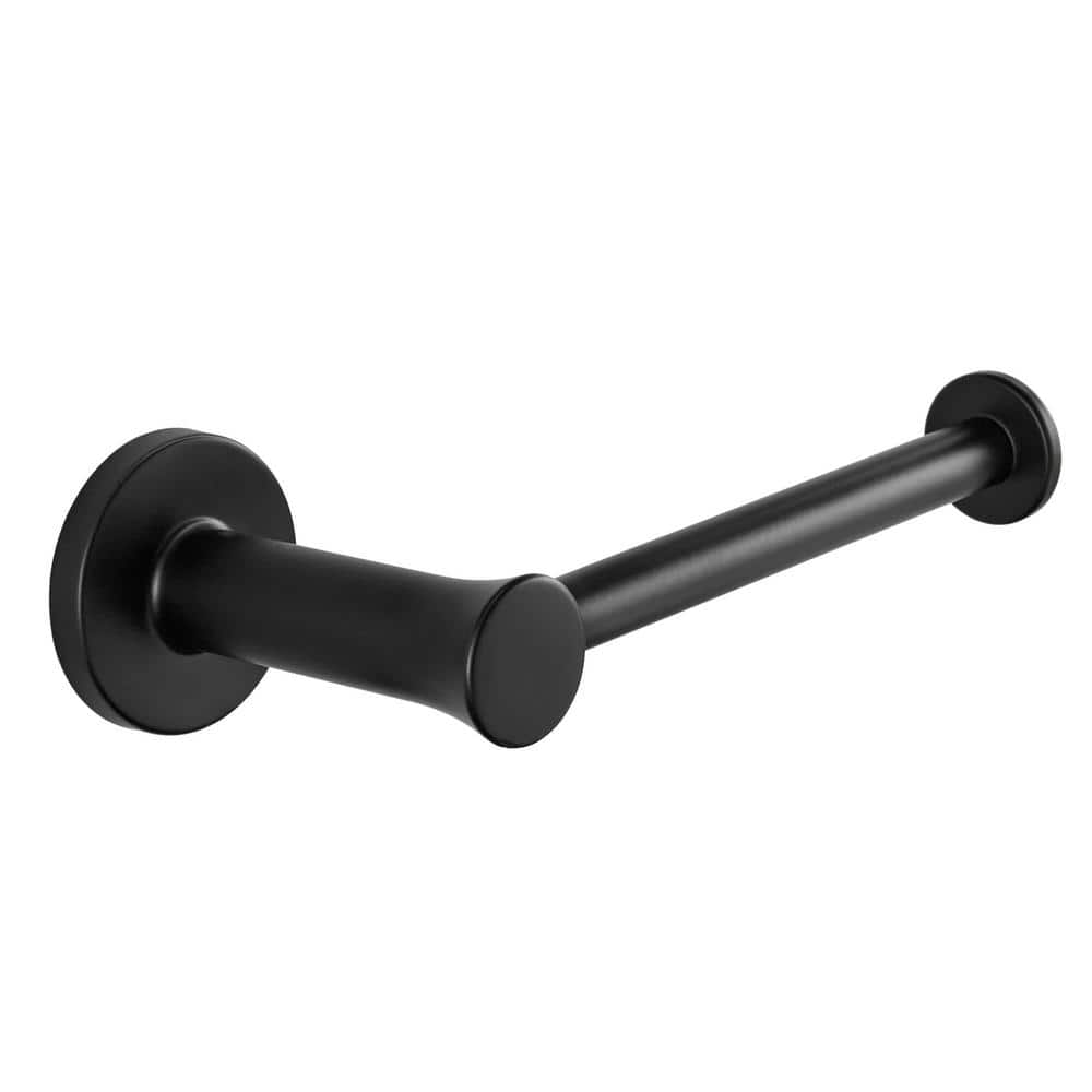 Glacier Bay Lucien Toilet Paper Holder in Matte Black BTH-008-106 - The  Home Depot