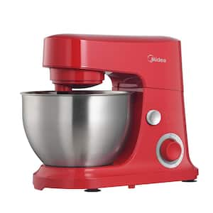 5 qt. 6-Speed Stainless Steel Stand Mixer with Tilt-Head in Red