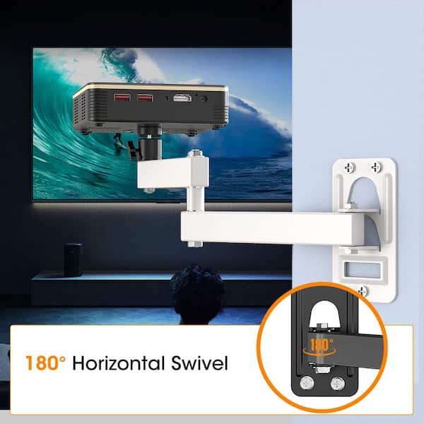 Suptek Adjustable TV Wall Mount Swivel And Tilt TV Arm Bracket For Most 32-55 Inch LED, LCD - View #12