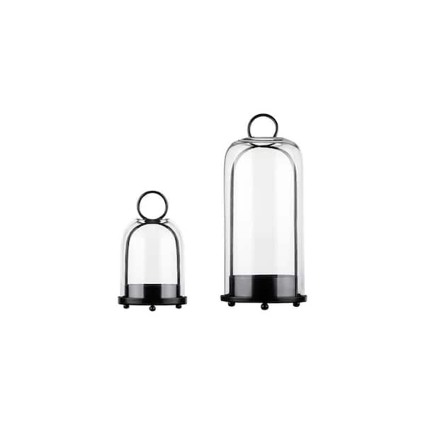 Black Metal Candle Holder 2-Pack