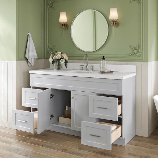 ARIEL Hamlet 60 in. W x 22 in. D x 36 in. H Single Sink