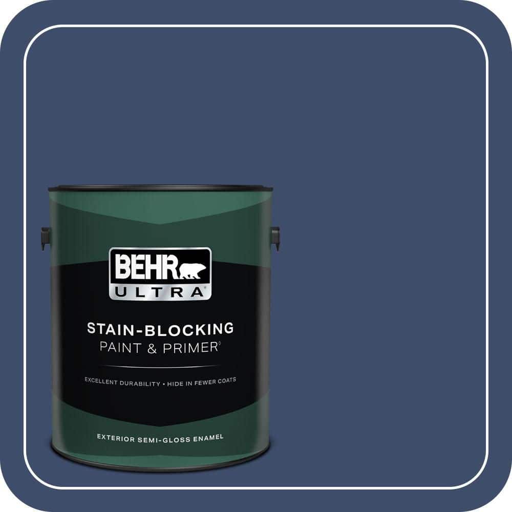 1 gal. Home Decorators Collection #HDC-SM16-08 Blackberry Cobbler Semi-Gloss Enamel Exterior Paint & Primer price history on PriceWatchPro