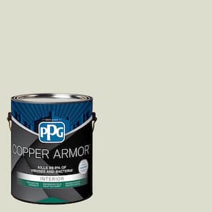 1 gal. PPG1126-3 Pinch Of Pistachio Eggshell Antiviral and Antibacterial Interior Paint with Primer